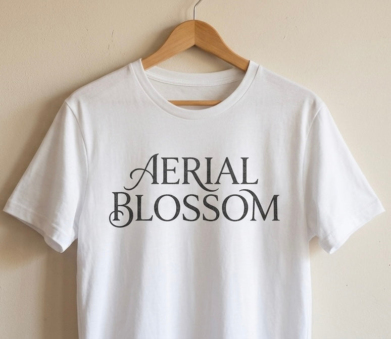 "Monochrome Flight" Japanese Aesthetic Print Graphic T-Shirt