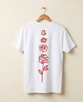 Bloom in Stages | Minimalist Rose Growth Graphic Tee