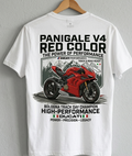 Panigale V4 "Bologna Track Day" Graphic Tee – Racing White