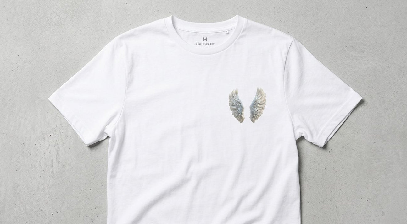 Built For Streets" Angel Wings Graphic Tee